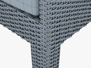 rexus chair white v 2 3D Model