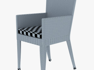 rexus chair white v 2 3D Model