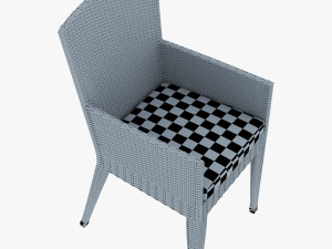 rexus chair white v 2 3D Model