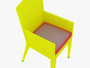rexus chair white v 2 3D Model