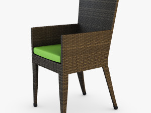 rexus chair brown v 2 3D Модель