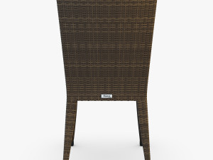 rexus chair brown v 2 3D Модель
