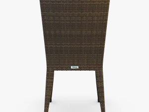 rexus chair brown v 2 3D Model
