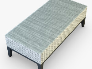 rexus coffee table white 3D 모델