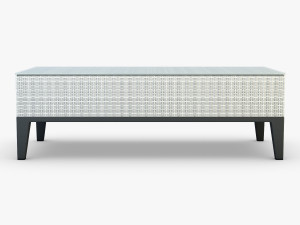 rexus coffee table white 3D 모델