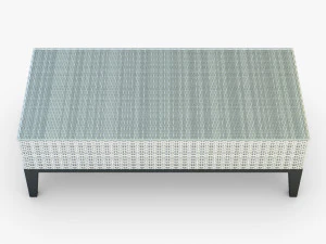 rexus coffee table white 3D Model