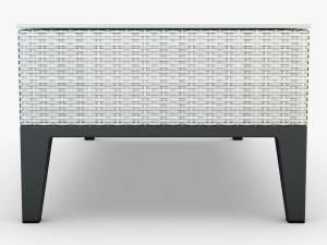 rexus coffee table white 3D 모델