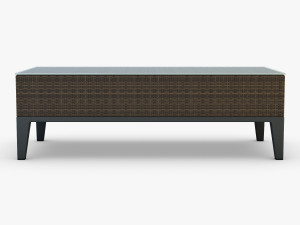 rexus coffee table brown Modelo 3D