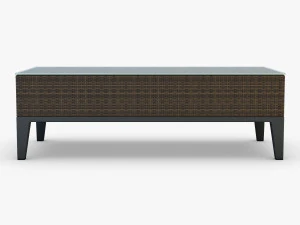 rexus coffee table brown 3D Model