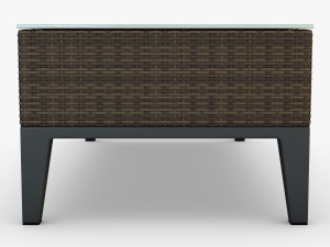 rexus coffee table brown Modelo 3D