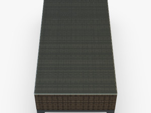 rexus coffee table brown Modelo 3D