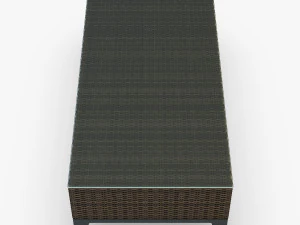 rexus coffee table brown 3D Model