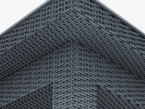 Biały st&oacute;ł do jadalni Rexus Model 3D