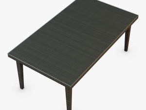 rexus dining table brown 3Dモデル
