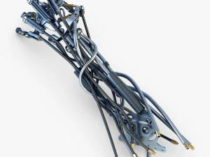 robotic hand v 2 3D Model