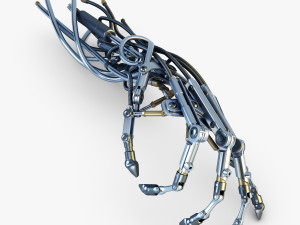 robotic hand v 2 3D 모델