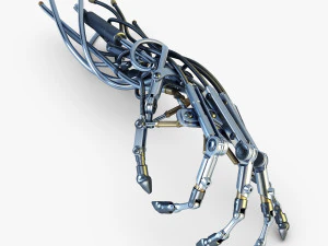 robotic hand v 2 3D Model