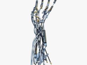 robotic hand v 2 3D 모델