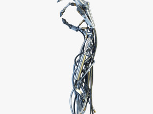 robotic hand v 2 3D 모델