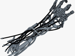 robotic hand v 2 3D 모델