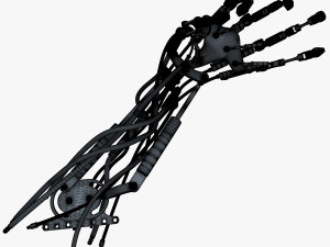 robotic hand v 2 3D 모델