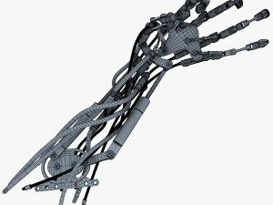 robotic hand v 2 3D Model