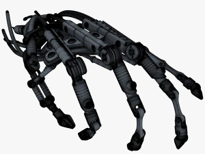 robotic hand v 2 3D Model