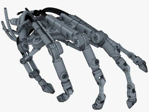 robotic hand v 2 3D Model