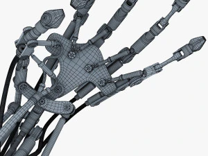 robotic hand v 2 3D Model