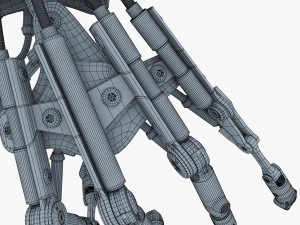 robotic hand v 2 3D Model