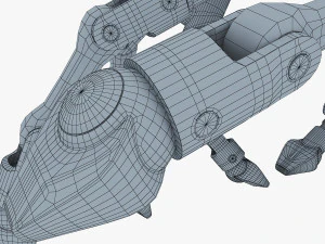 robotic hand v 2 3D Model