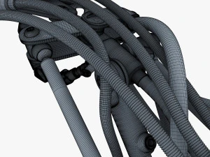 robotic hand v 2 3D Model