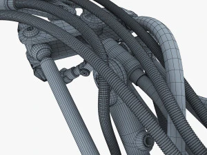 robotic hand v 2 3D Model