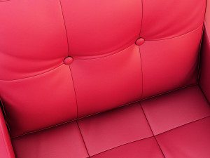 carmen armchair red Modelo 3D