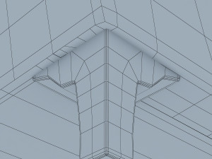 imperatrice armchair black 3D 模型