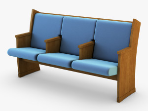 galil chair blue 3Dモデル