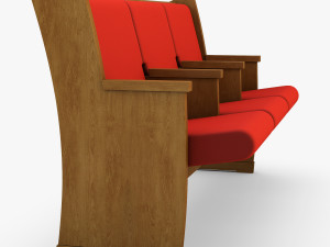 galil chair red Modèle 3D