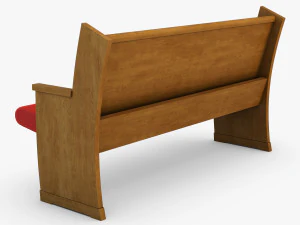 galil chair red 3D Model