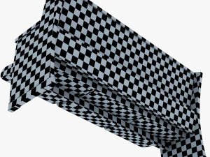 galil chair red 3D Model