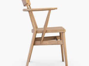 ercol holland park chair v 1 Modello 3D