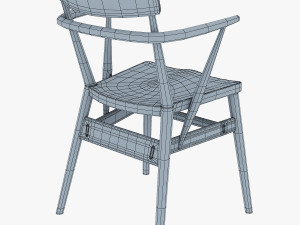 ercol holland park chair v 1 Modello 3D