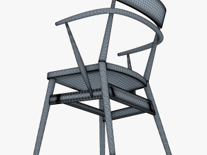 ercol holland park chair v 1 Modello 3D