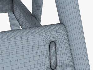ercol holland park chair v 1 Modello 3D