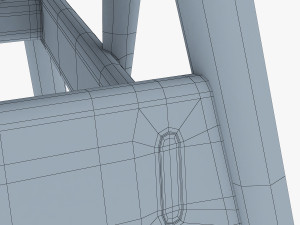 ercol holland park chair v 1 Modello 3D
