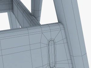 cadeira de parque ercol holland v 1 Modelo 3D