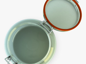 jar hermetic 1 liter v 1 Model 3D