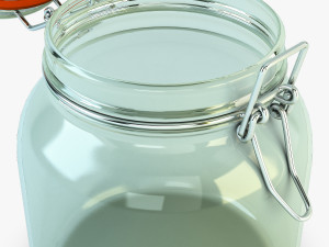 jar hermetic 1 liter v 1 Model 3D