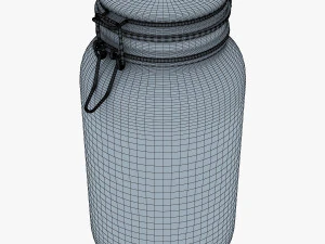 jar hermetic 2 liter v 1 3D Model