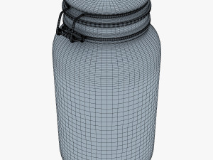 jar hermetic 2 liter v 1 3D-Modell