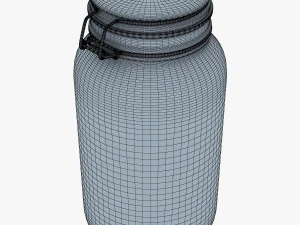 jar hermetic 2 liter v 1 3D Model